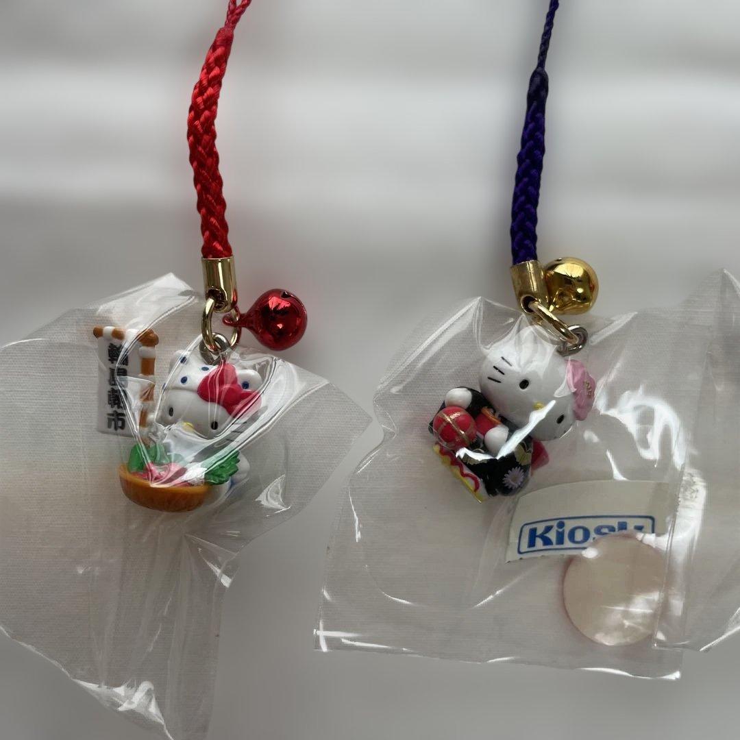 新品◇ハローキティ ご当地キティ 根付けストラップ 石川県 3点セット