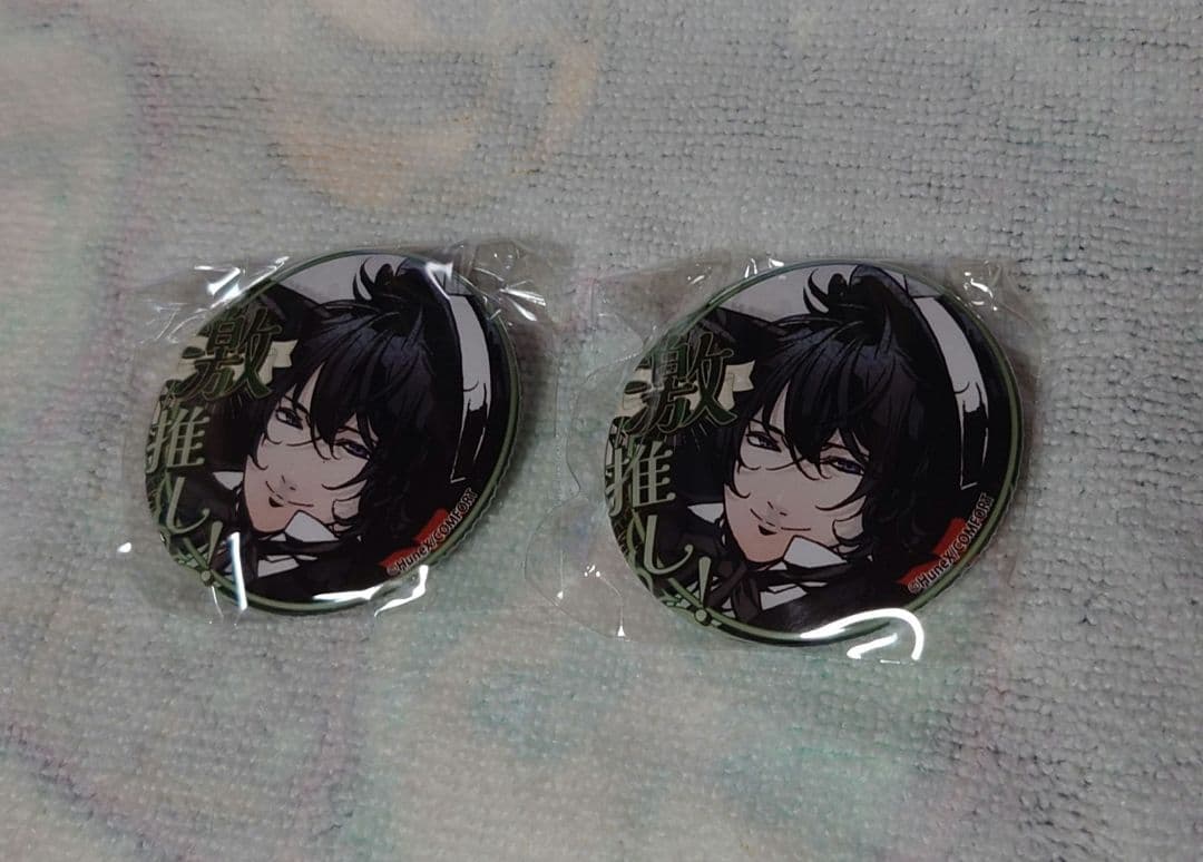 アルカナ・ファミリア Rinato 激推し缶バッジ ルカ 2個 ② - メルカリ