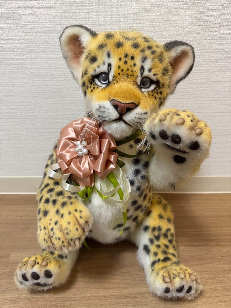 【最終お値下げ】海外作家様作　アートドール　ヒョウの子供