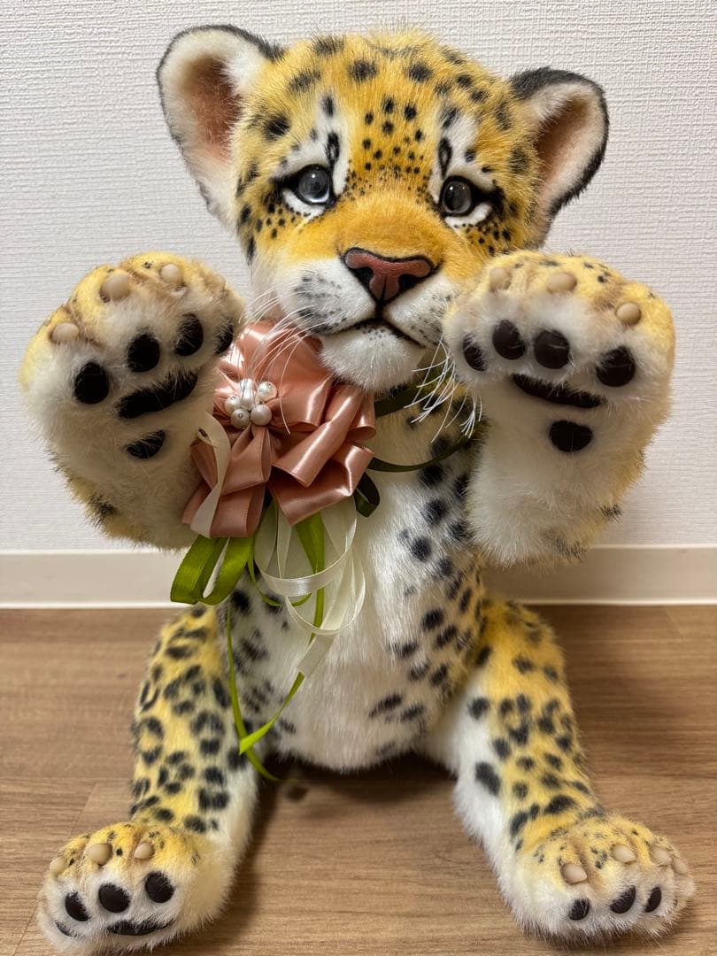 【最終お値下げ】海外作家様作　アートドール　ヒョウの子供