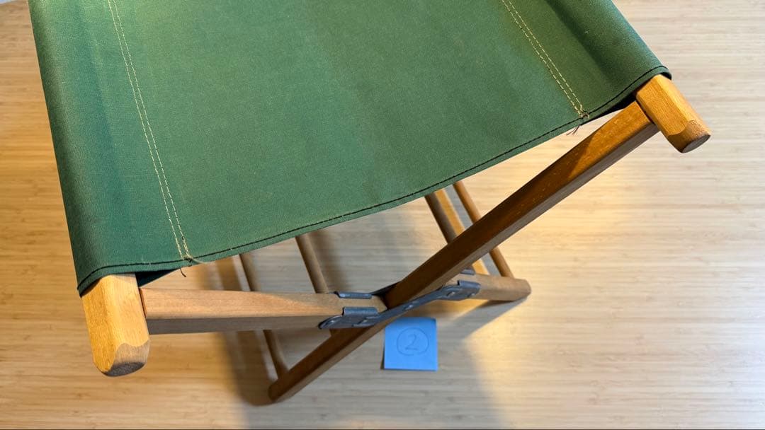 Byer of Maine バイヤーオブメイン メインスツールビンテージ　緑②