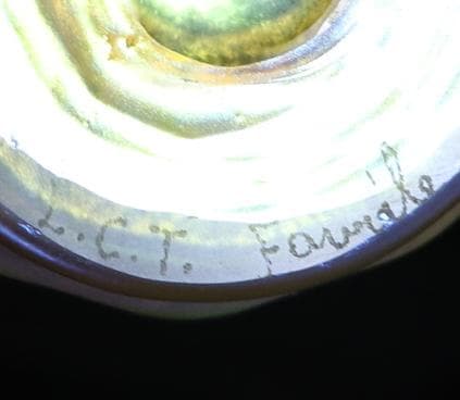 ティファニー ファブリルガラス 塩入れ ソルトセラー スタジオ アンティークc