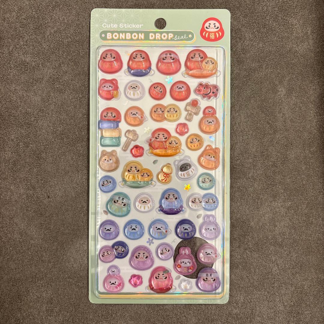国内正規品】ボンボンドロップシール 和柄 新作 第二弾 だるま - メルカリ