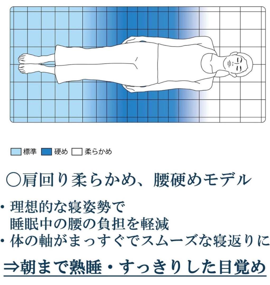 エアウィーヴ 02 セミダブル マットレス 高反発 三つ折り 洗える