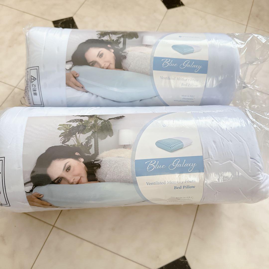 PharMeDoc まくら 高反発枕 (54x40x7cm) (2枚パック)