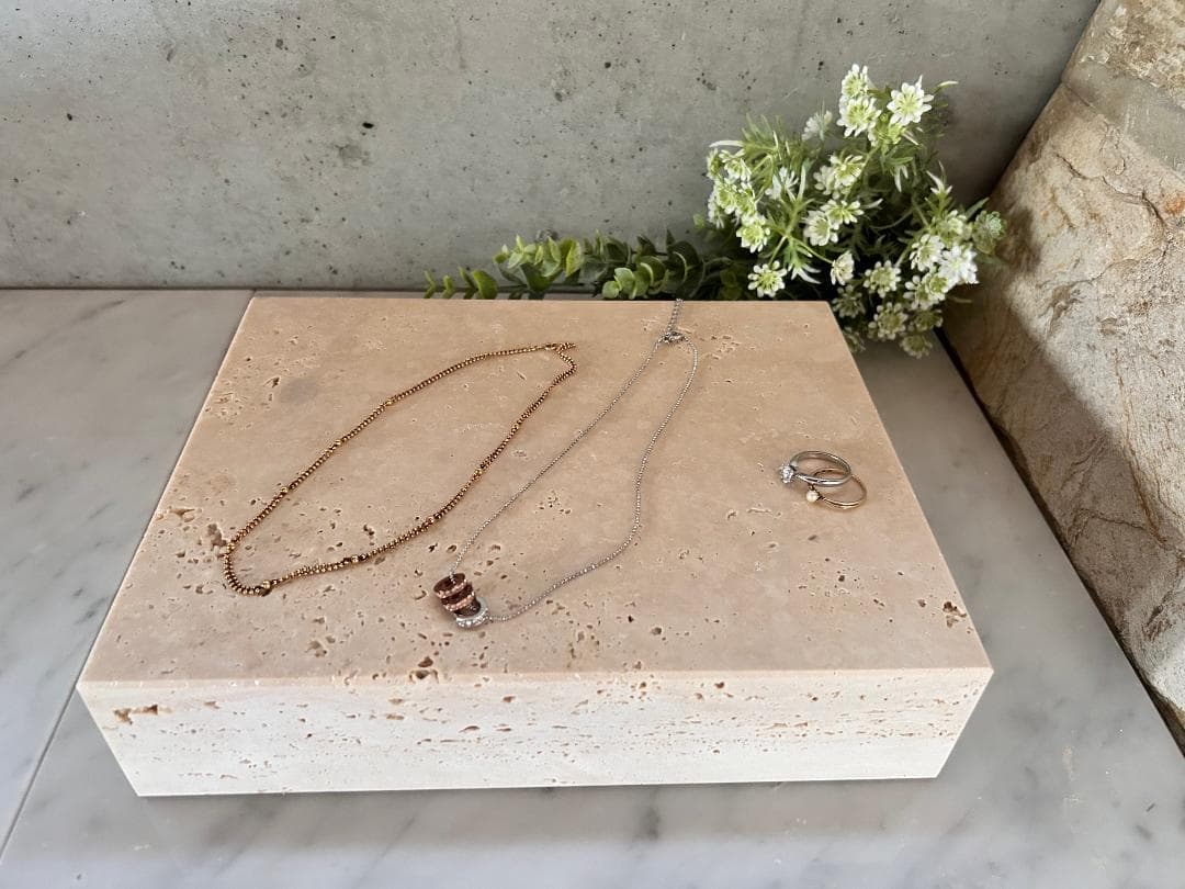 天然大理石　イタリア　トラバーチン　ブロック　●ディスプレイ●送料無料