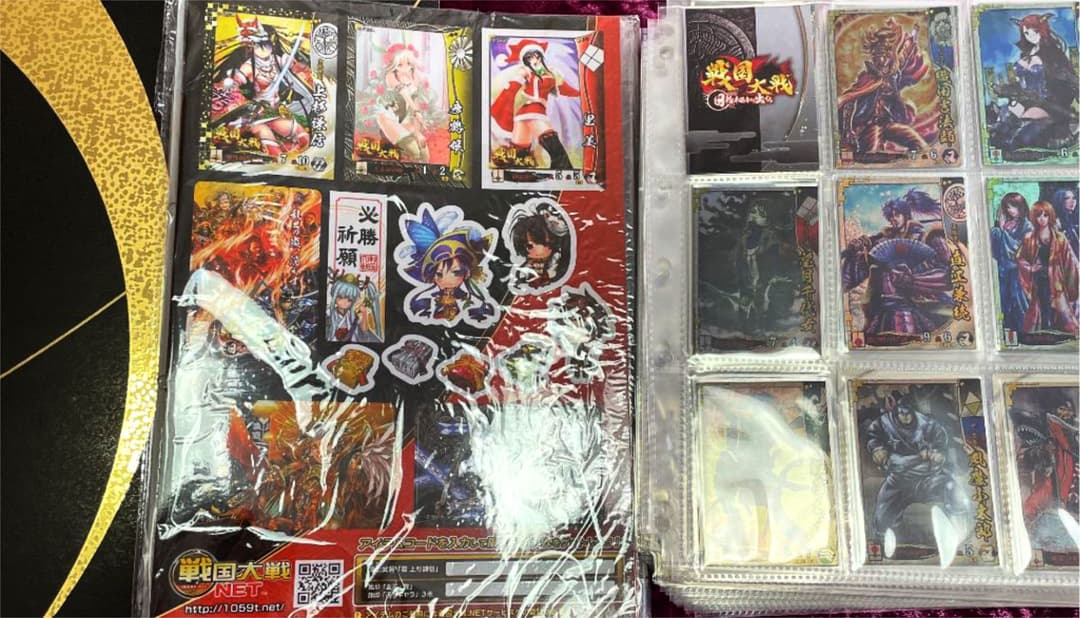 【フルコンプ】戦国大戦カード、バインダー、画集、DVD、プライズ等