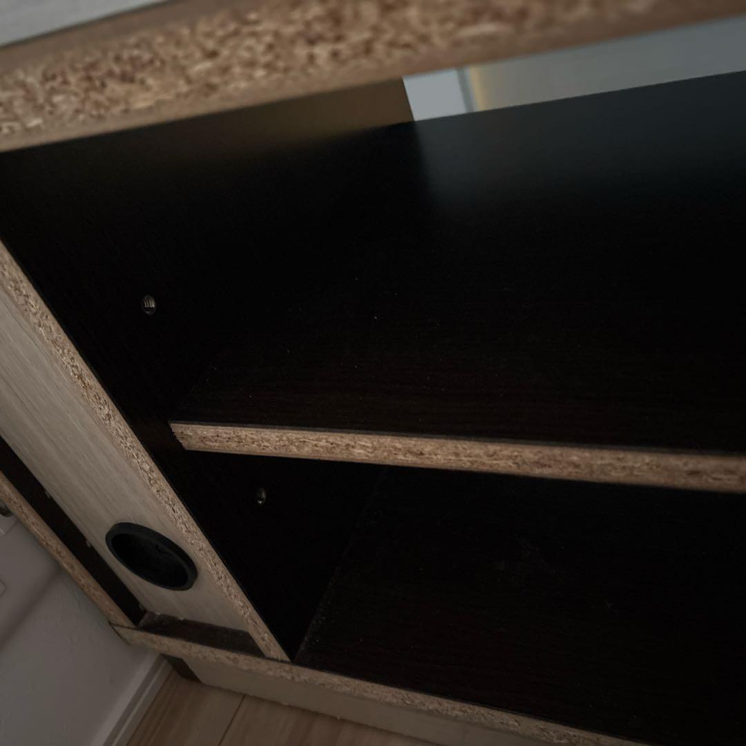 ニトリ　ダークブラウン　テレビ台