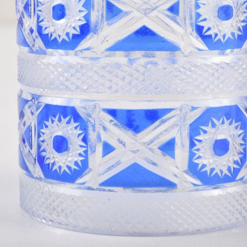 茶道具 硝子工芸 星野工房 義山 切子 蓋置 共箱 C 9072 - メルカリ