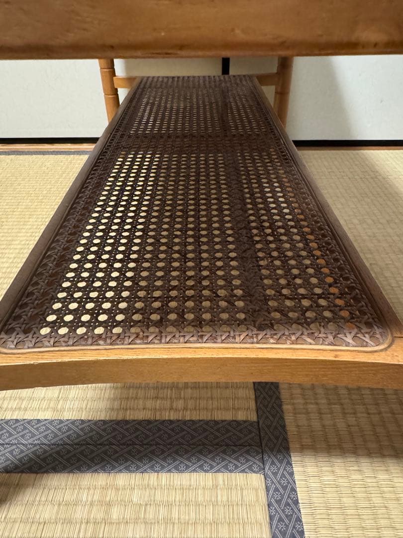 リビングテーブル センター ローテーブル 籐