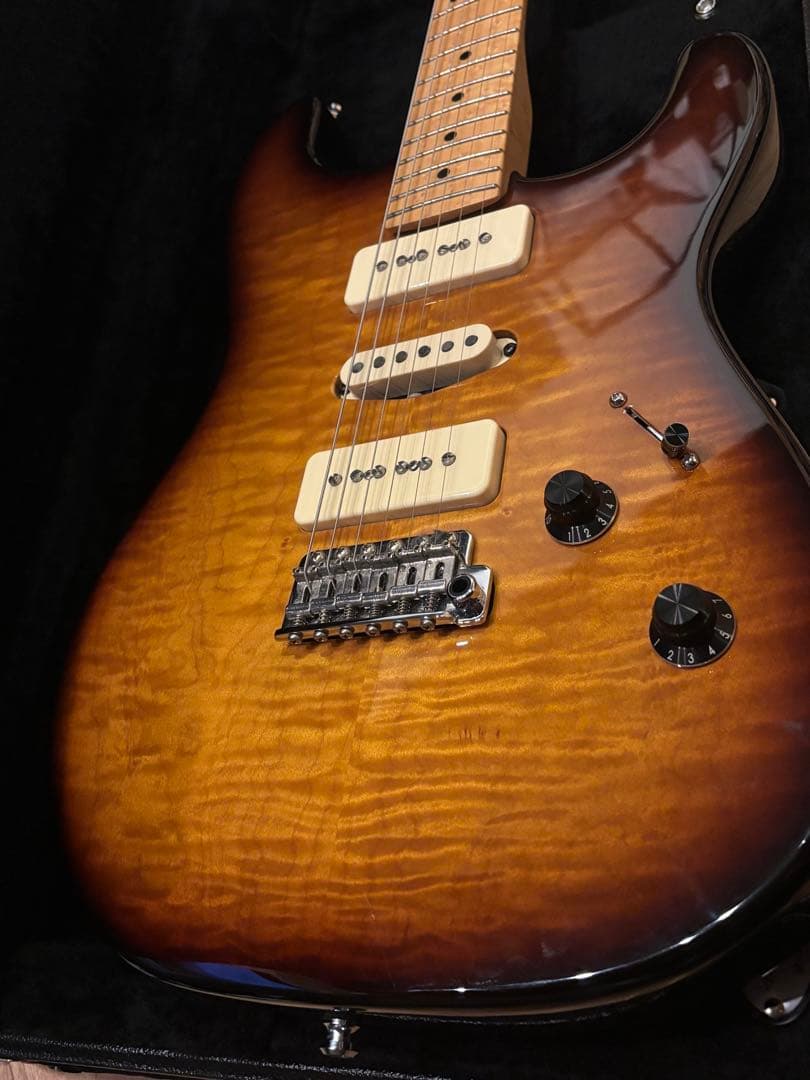 ギター J.W.Black guitars jwb-s 2019 soapbar