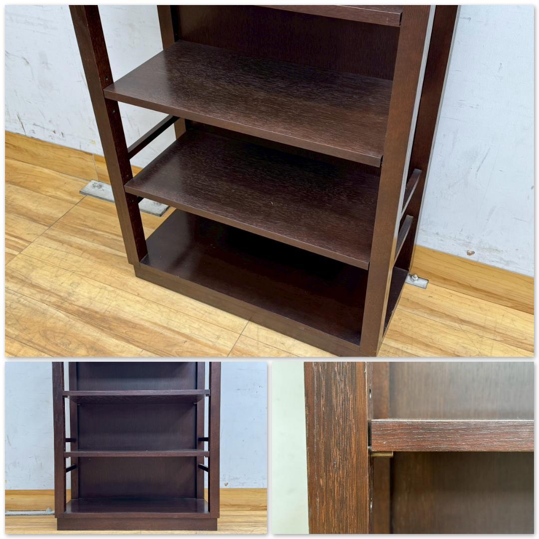 T1471☆アジアン家具　シェルフ　棚　6段　オープンラック　店舗什器　飾り棚