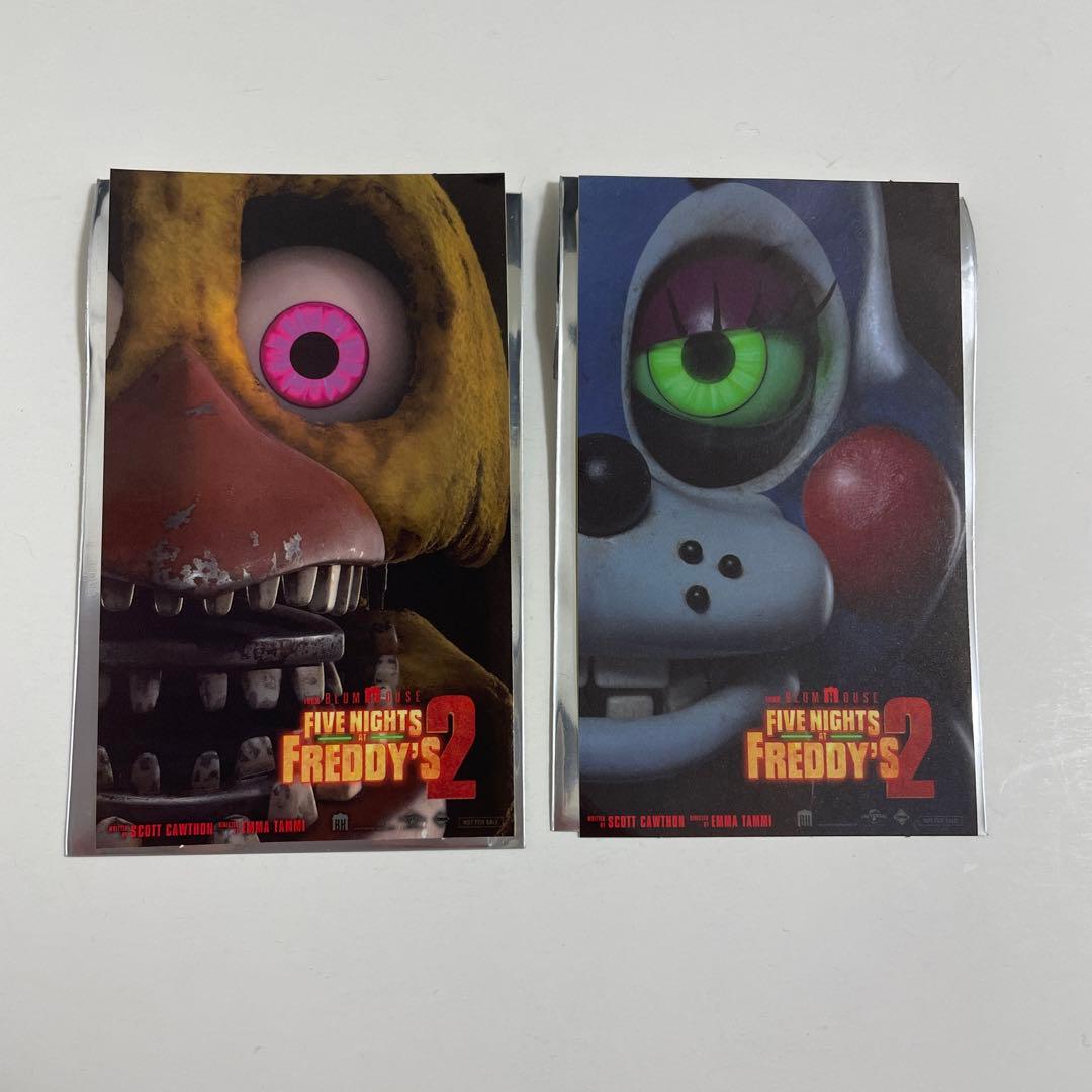 ファイブ・ナイツ・アット・フレディーズ2 入場者特典 ステッカー2枚