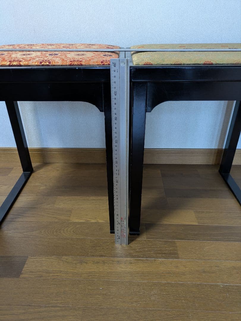 神前結婚式 新郎新婦椅子 神社 神職 神主 巫女 三々九度 祈祷 茶室調度品