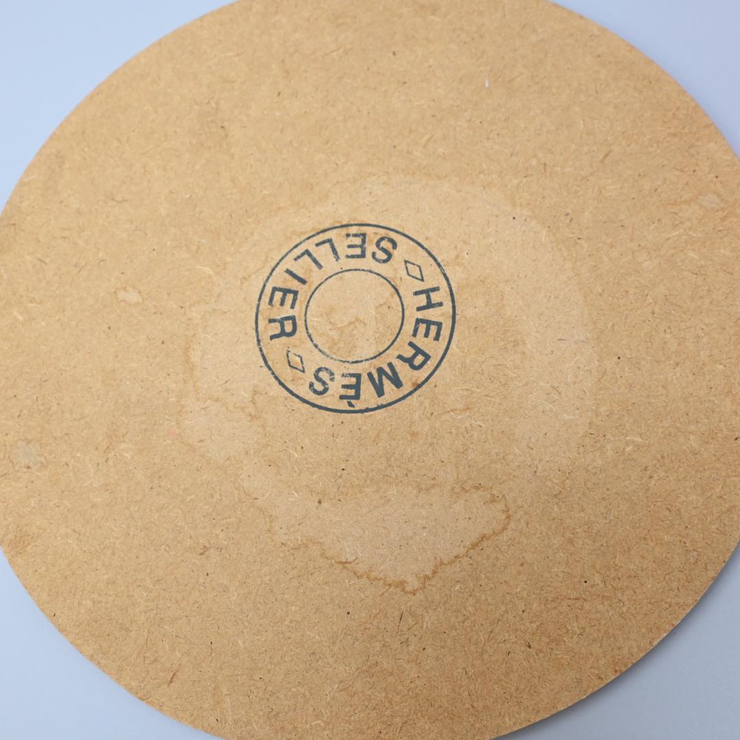 ■ □ 47371★年 エルメス サドルボックス セリエ オレンジ インテリア