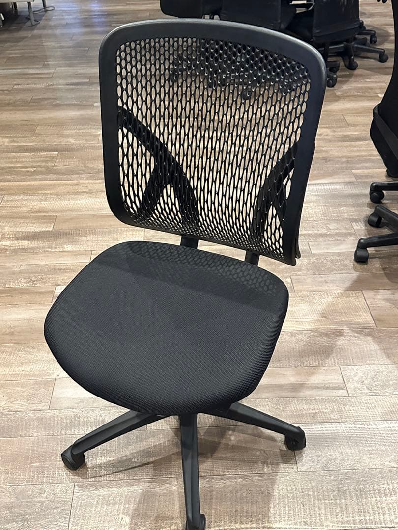 【中古】 yera イナバ/INABA 肘無ハイバックチェア