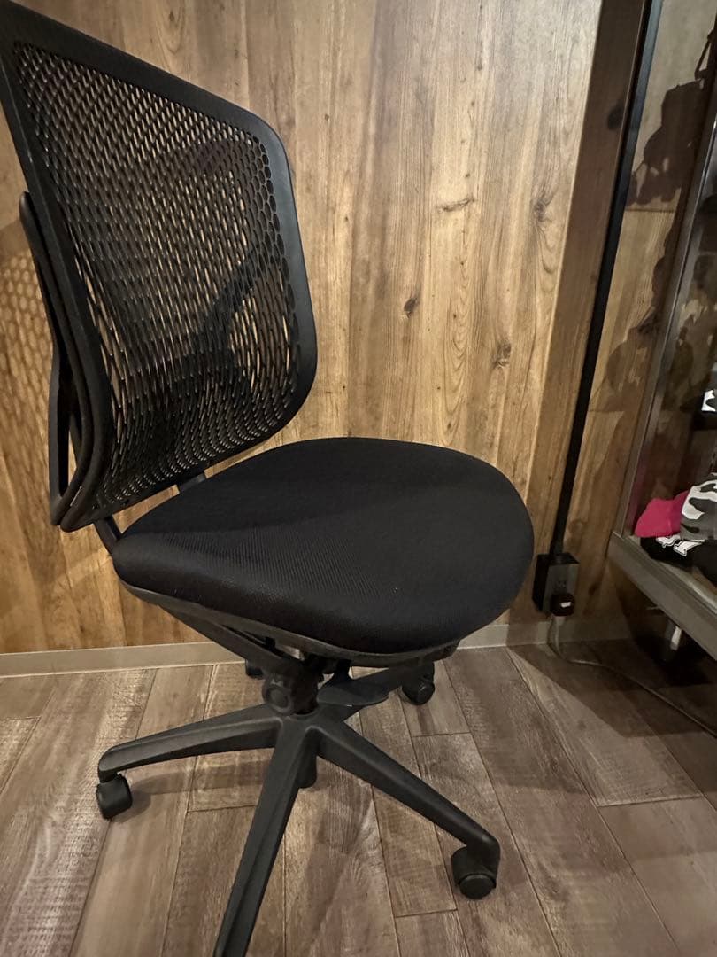 【中古】 yera イナバ/INABA 肘無ハイバックチェア