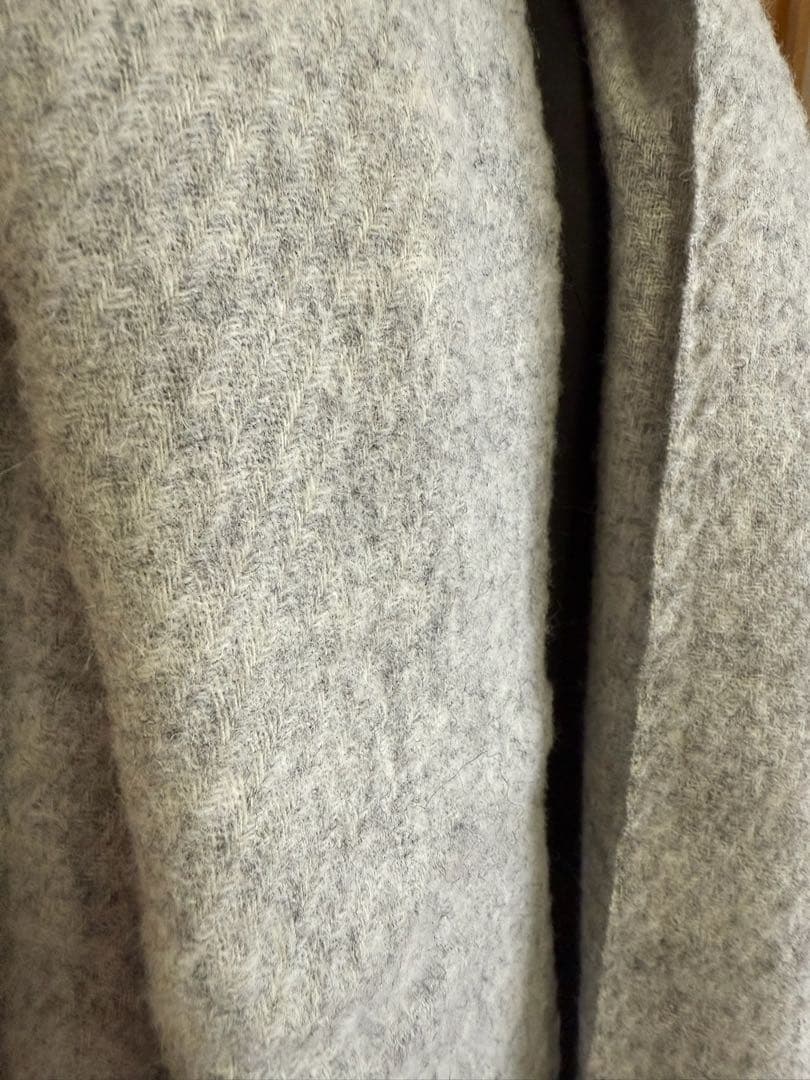 Klippan クリッパン　ブランケット　毛布　ミナペルホネン　グレー　白灰