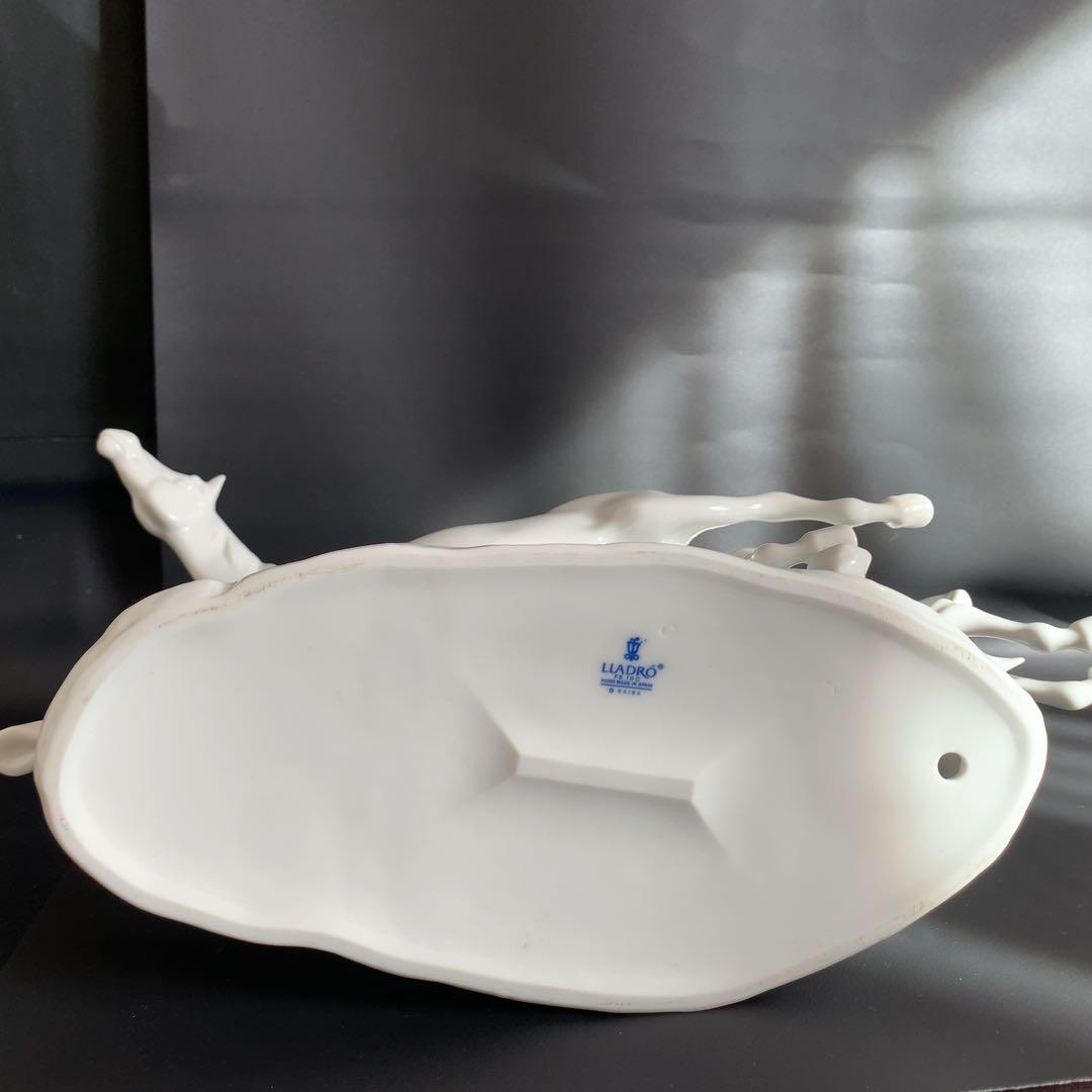 リヤドロ（Lladro） 駆ける馬（ホワイト）／陶器