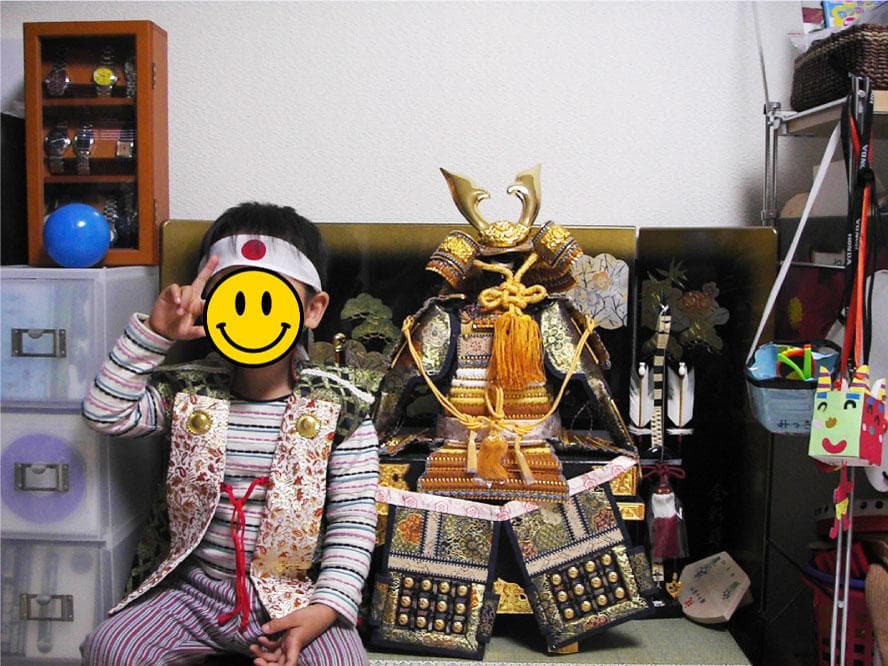 【五月人形フルセット】鎌倉時代鎧（甲冑師：竹麿呂作）