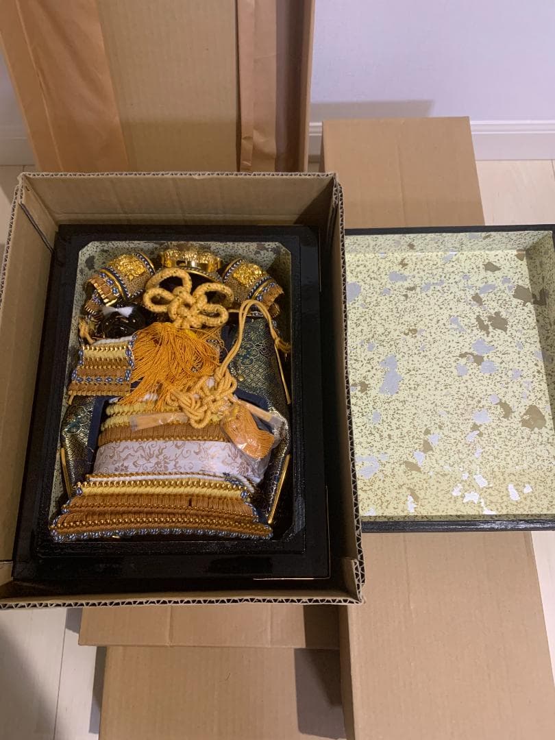 【五月人形フルセット】鎌倉時代鎧（甲冑師：竹麿呂作）