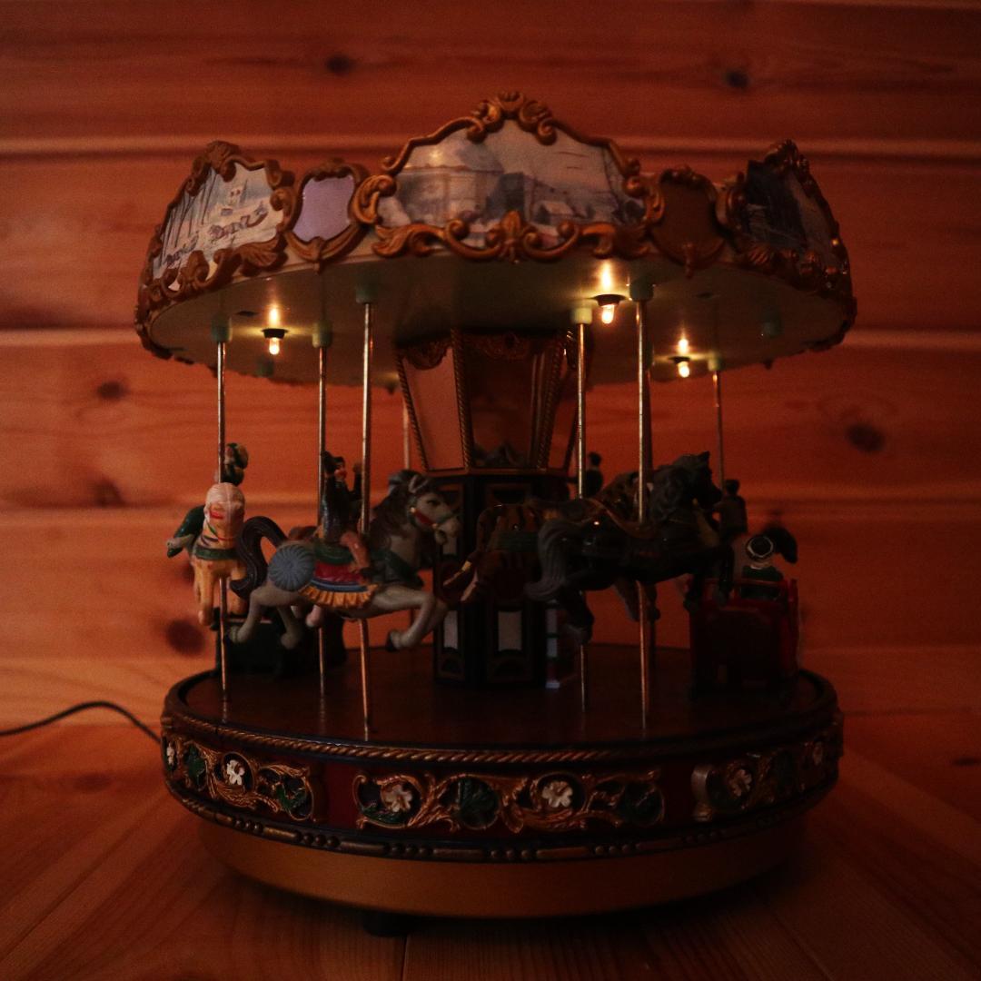 ミスタークリスマス メリーゴーランド 30曲入り オルゴール ゴールドラベル