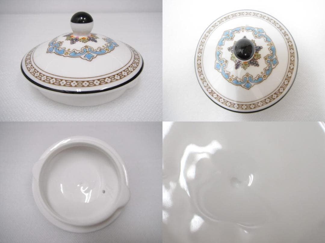 246/ウェッジウッド ティーポット シュガーボックス クリーマー 計3点セット