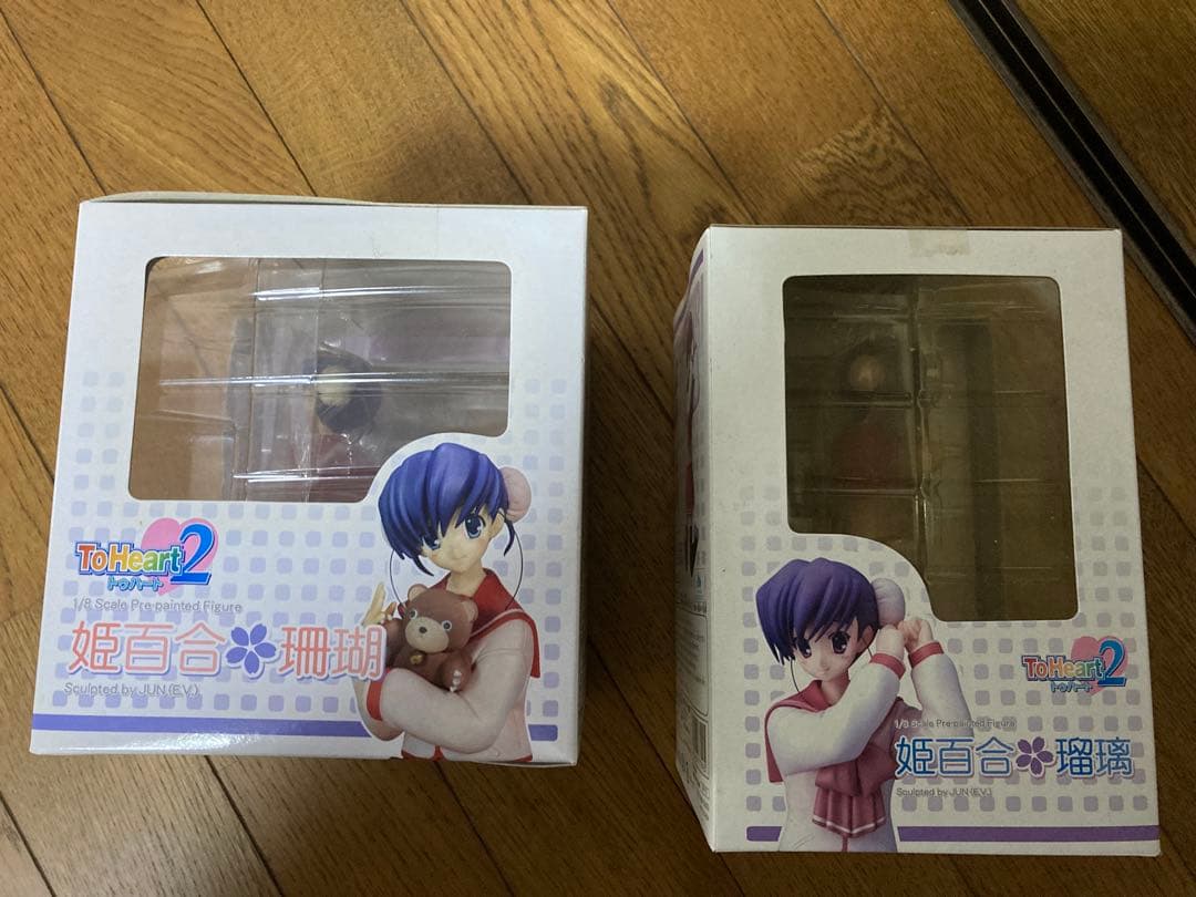 未開封ToHeart2 姫百合瑠璃 珊瑚　フィギュア 2個