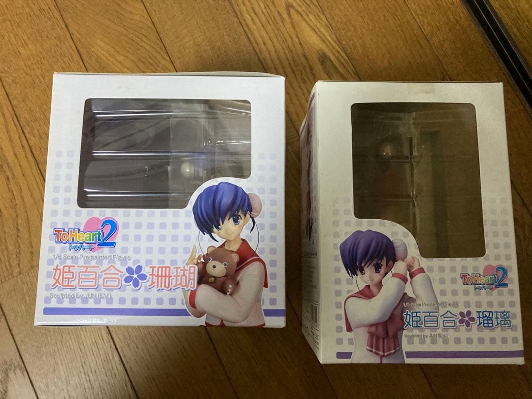 未開封ToHeart2 姫百合瑠璃 珊瑚　フィギュア 2個