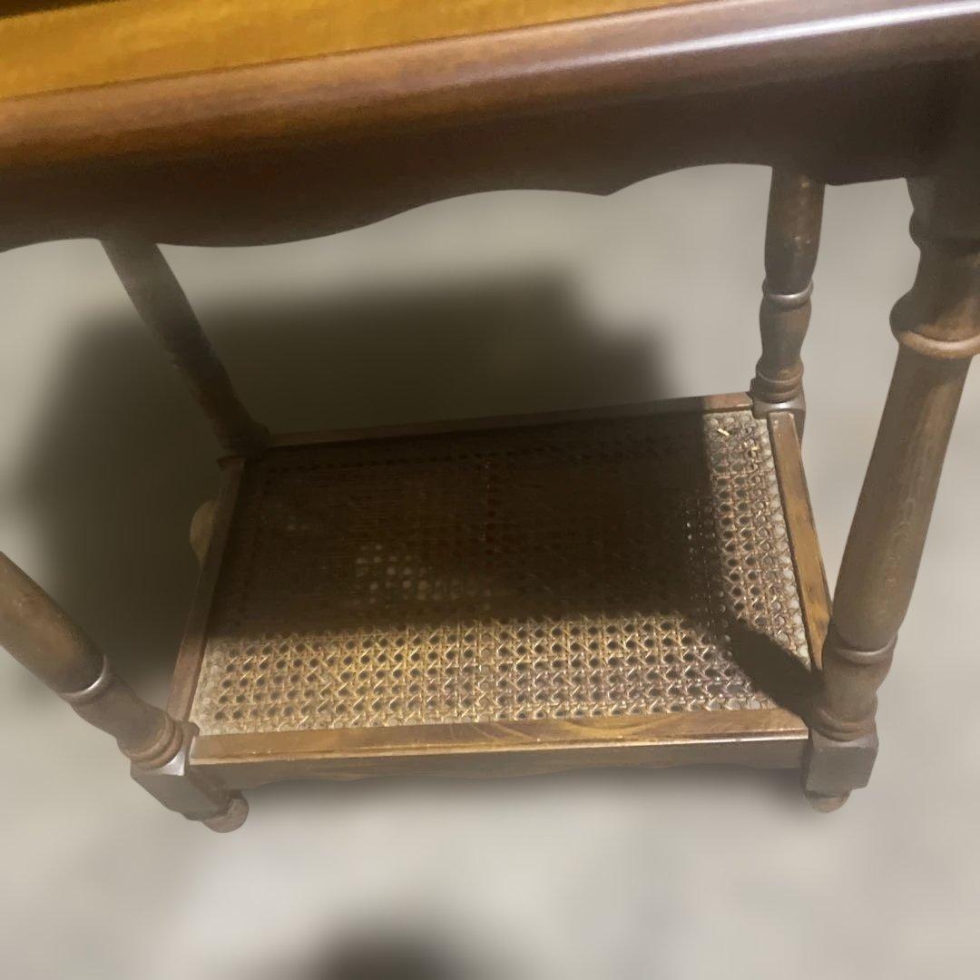 オールドカリモク karimoku スモールライティングビューロー 電話台