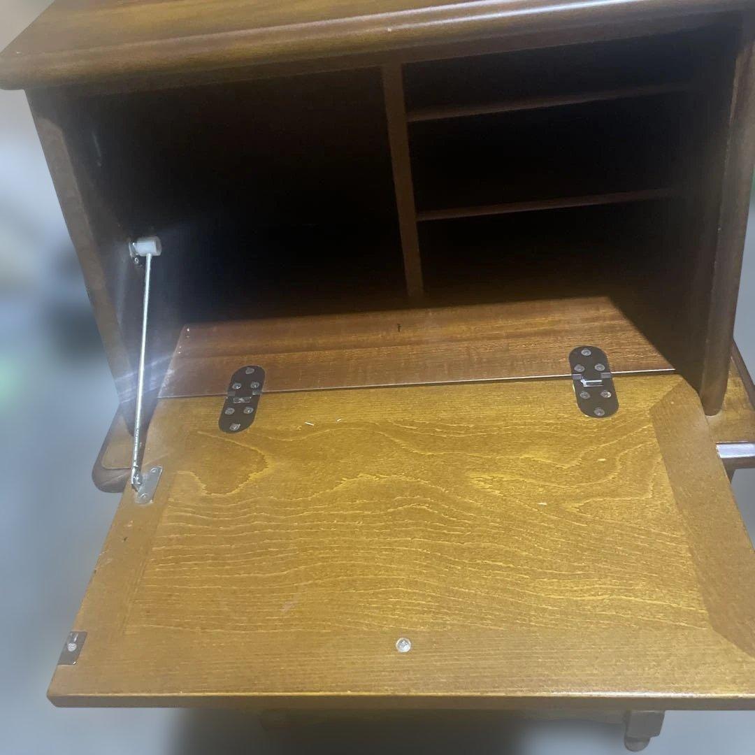 オールドカリモク karimoku スモールライティングビューロー 電話台