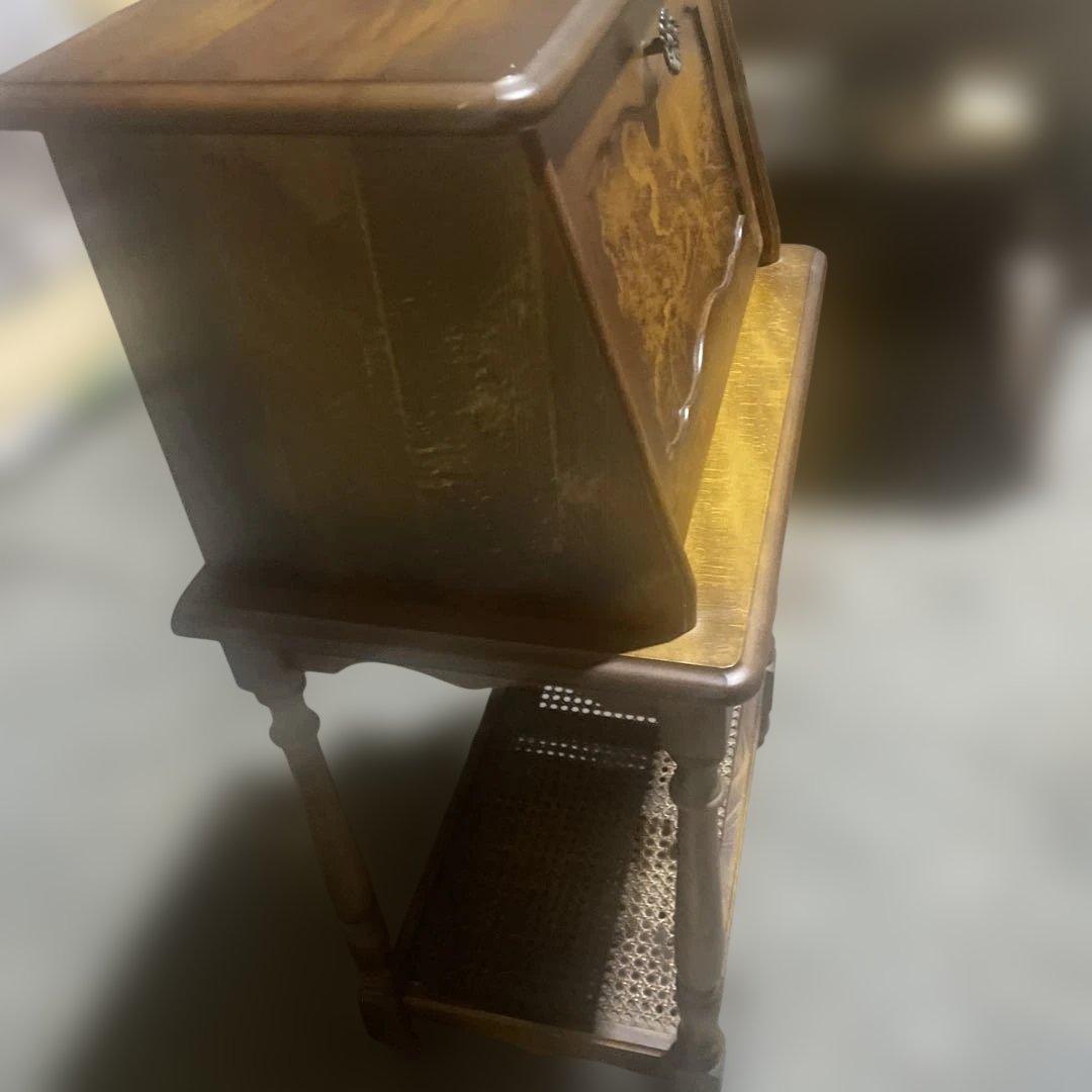 オールドカリモク karimoku スモールライティングビューロー 電話台