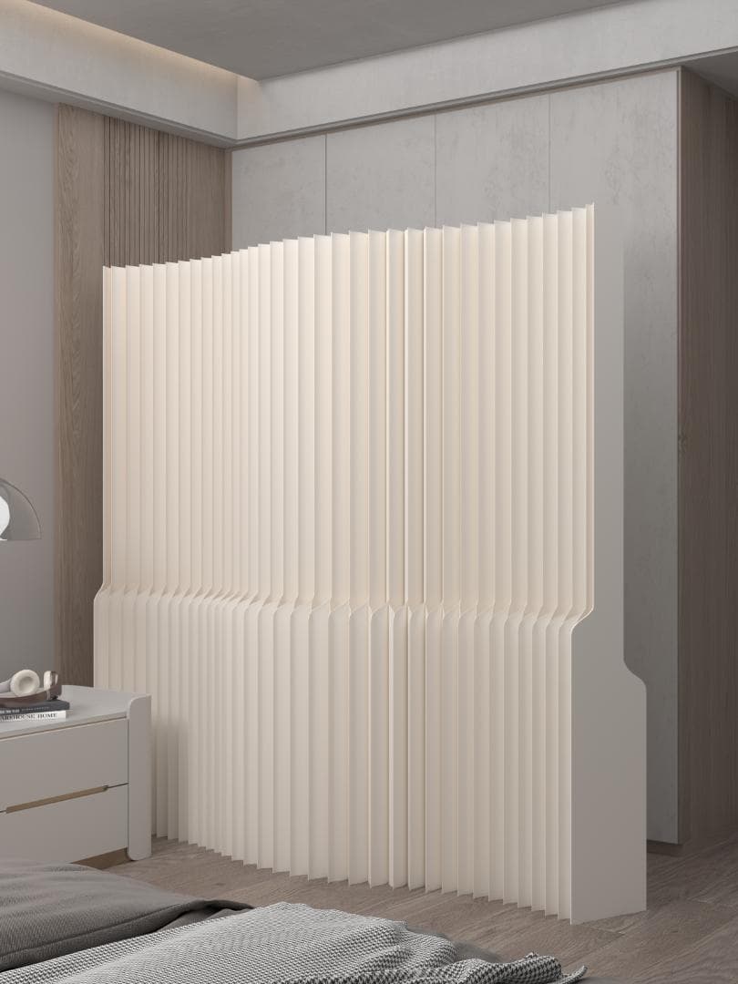 パーテーション間仕切り高さ2.4ｍ長さ2-3ｍ組立不要目隠し区切り折りたたみ家具