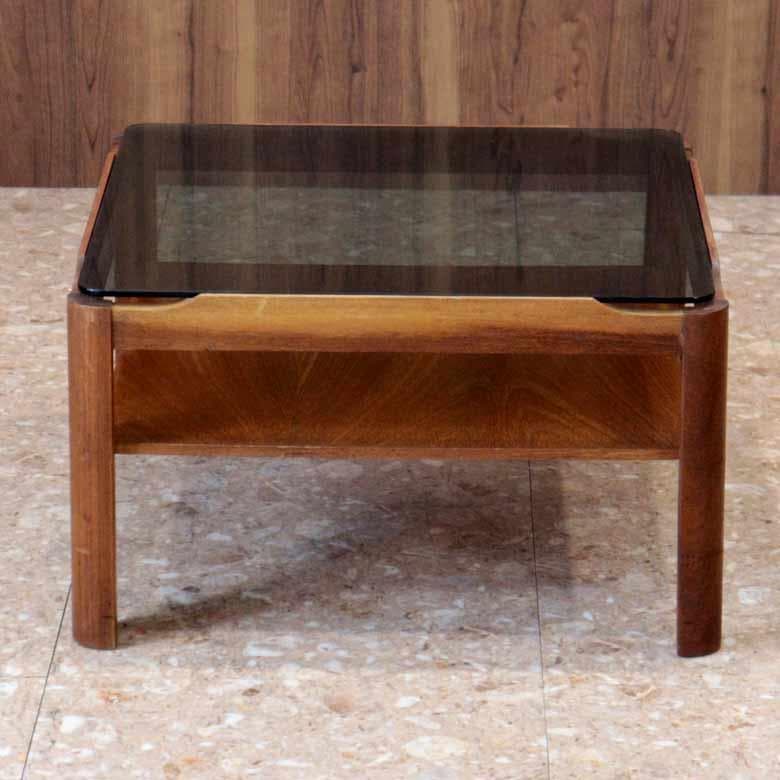 ガラストップテーブル Myer ローテーブル ヴィンテージ