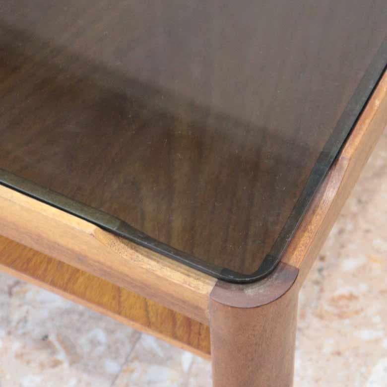 ガラストップテーブル Myer ローテーブル ヴィンテージ