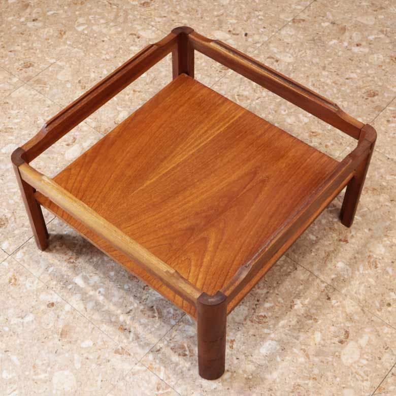 ガラストップテーブル Myer ローテーブル ヴィンテージ