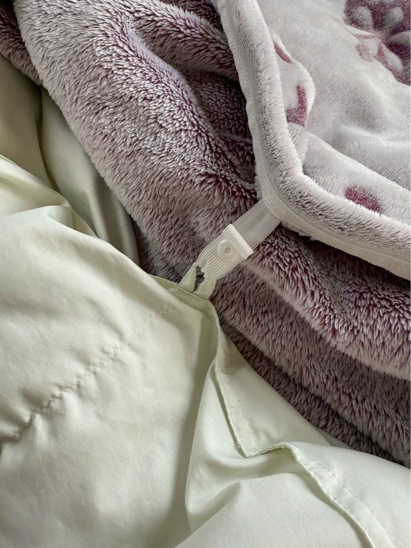 西川　ダブルファスナー　掛け布団カバーセット