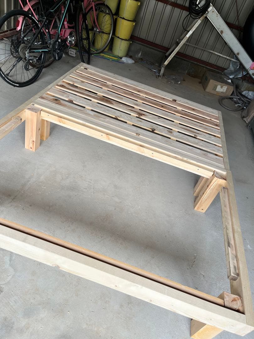 ダブルベット折り畳みができる