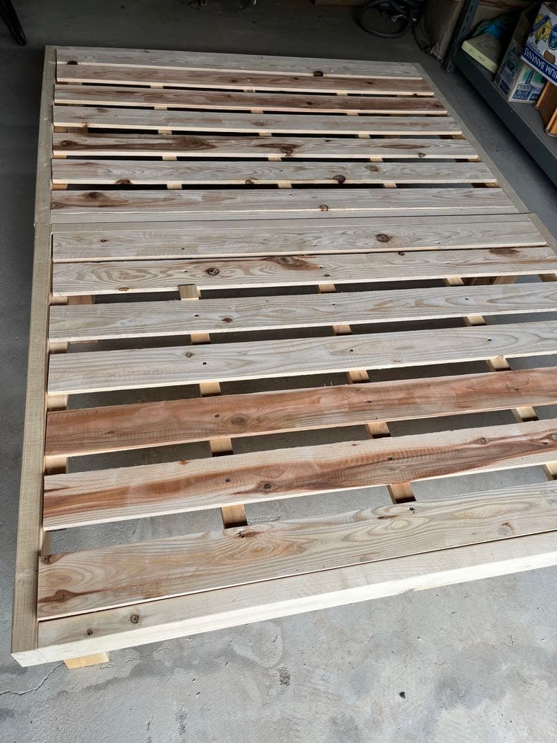 ダブルベット折り畳みができる