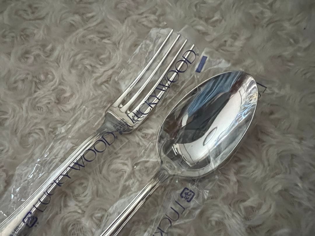 【専用】ラッキーウッド　カトラリーセット　ロムネー　ディナーセット　24本セット