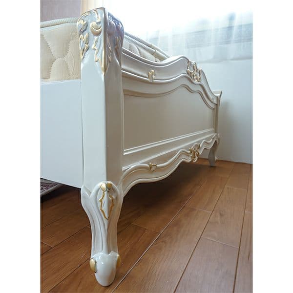 要問合せ♥️特別価格♥️ロココ調ベッド　セミダブル　ダブル　お姫様ベッド