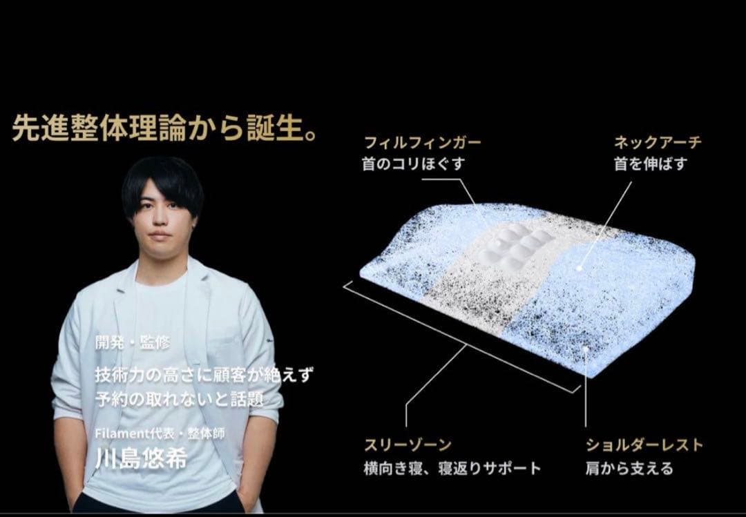 【新品未使用】 フィルピロー枕