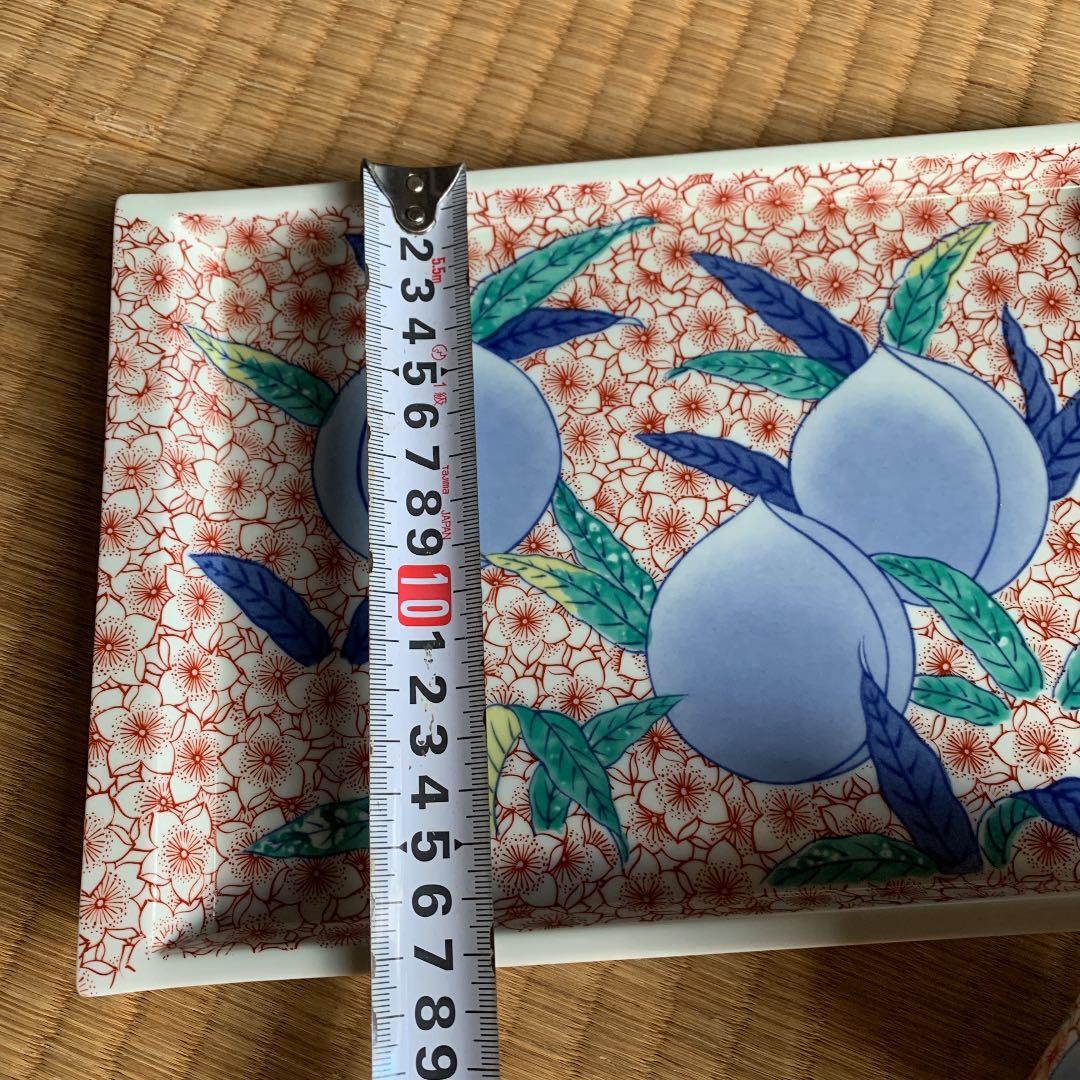 鍋島　桃絵　有田焼　其泉　素麺　素麺　天ぷら　蕎麦　天婦羅　お皿