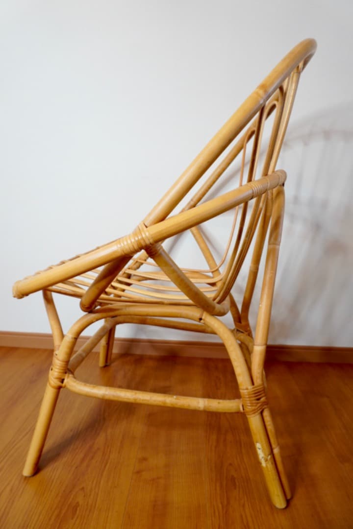 unico cage ソファ1シーター ラタン製