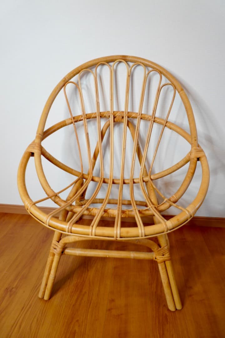 unico cage ソファ1シーター ラタン製