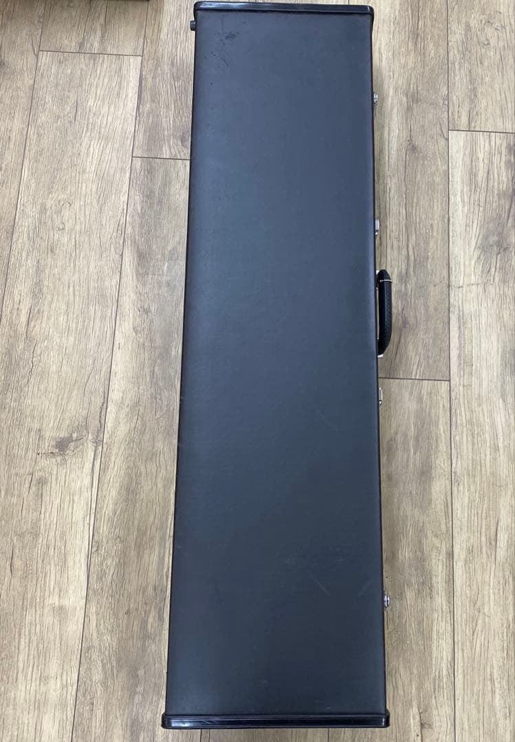 金細　津軽三味線　極太軸　ケース付　全長103㎝　トコヒ　東な7-0210④