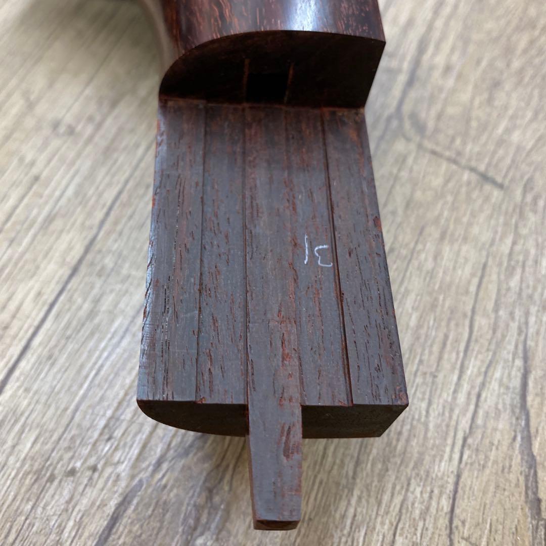 金細　津軽三味線　極太軸　ケース付　全長103㎝　トコヒ　東な7-0210④