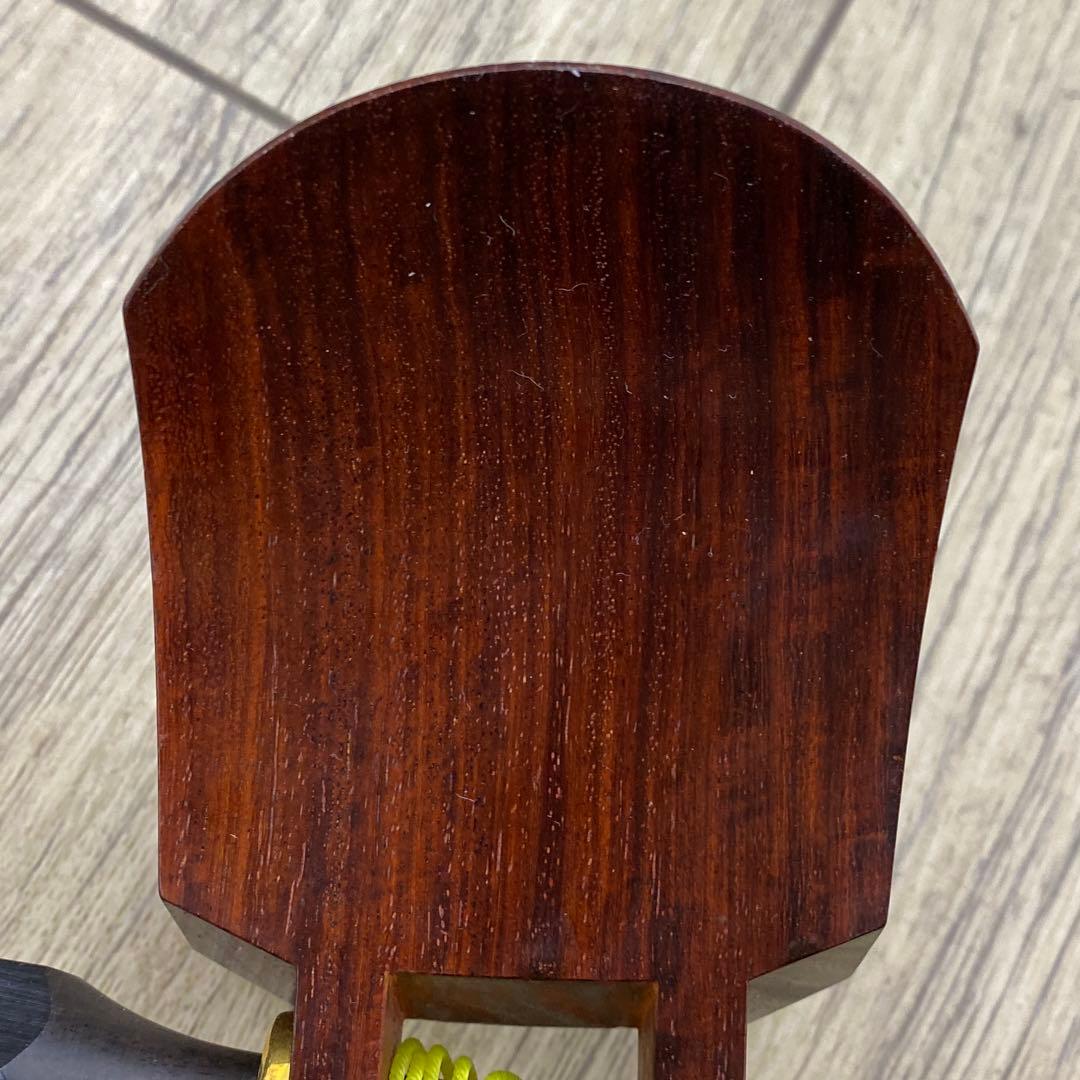 金細　津軽三味線　極太軸　ケース付　全長103㎝　トコヒ　東な7-0210④