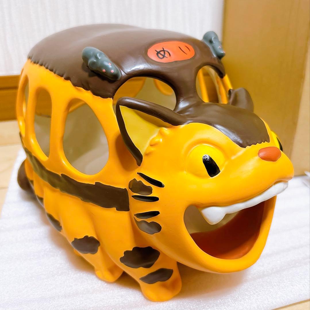 未使用◎箱有り◎送料込み/匿名配送◎となりのトトロ⭐︎ネコバス　蚊取り線香入れ