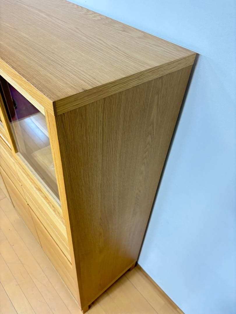 高野木工　CANO カノ　ホワイトオーク　IDC キャビネット　食器棚